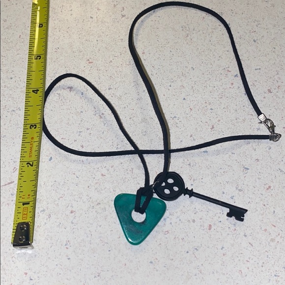 Coraline Key Seeing Stone Necklace Hot 
